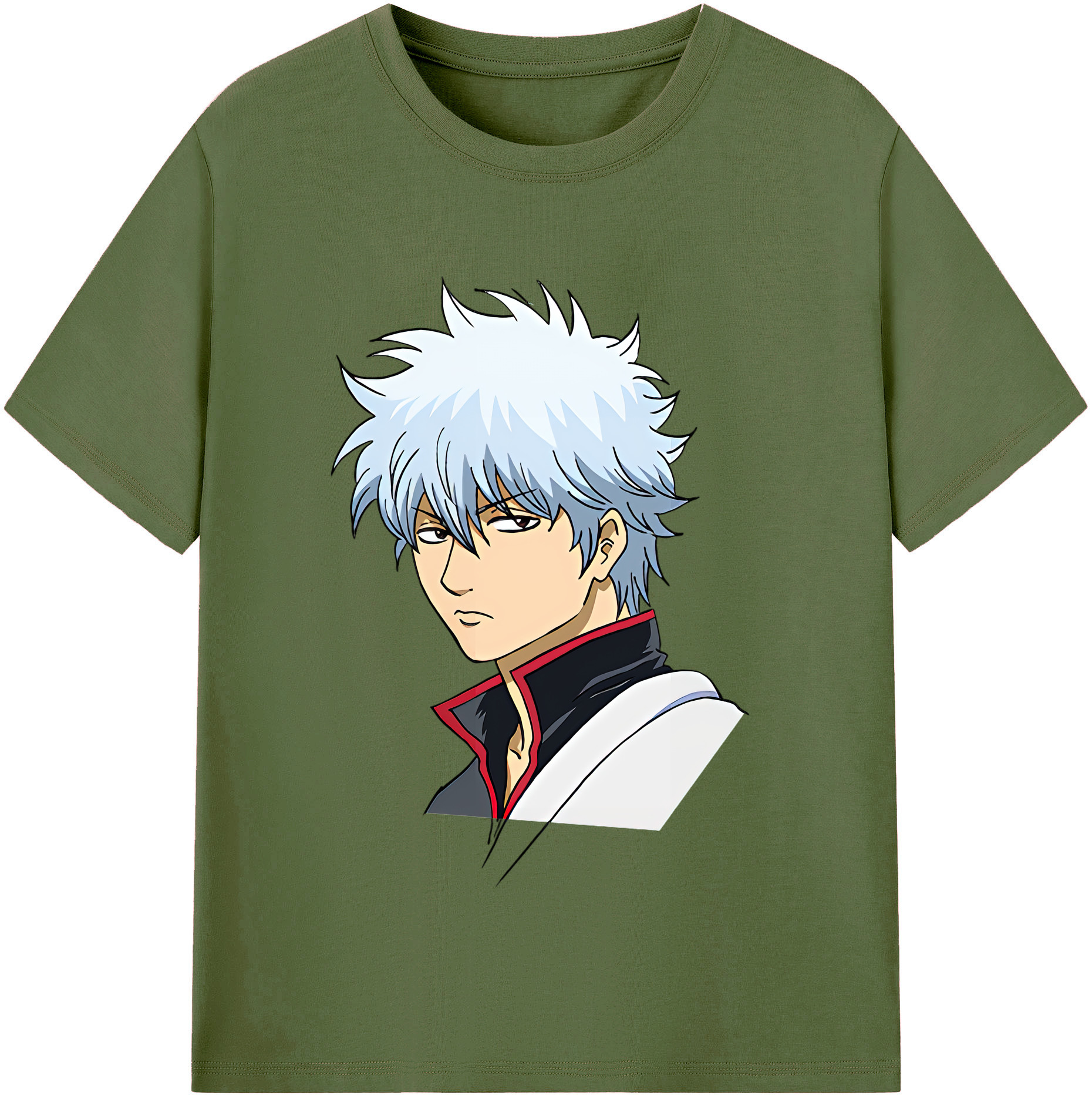（画像用） ぎんたま 坂田銀時（さかたぎんとき） 神楽 志村新八（しむら しんぱち） GINTAMA Sakata Gintoki Kagura Shimura Shinpachi 綿100％半袖Tシャツ（フロントプリント）